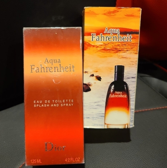 NWT DISCONTINUED EXTREMELY RARE DIOR AQUA FAHRENHEIT - Picture 1 of 2